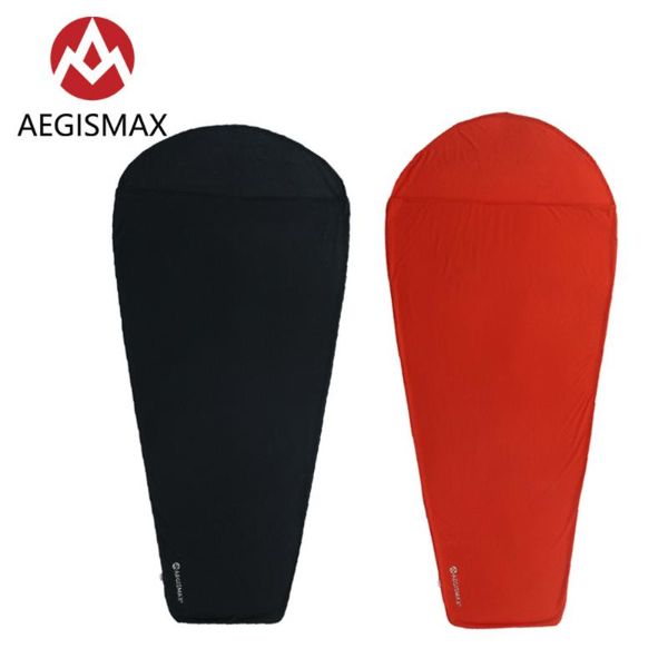 

aegismax thermolite sleeping bag liner warming 5/8 celsius outdoor camping travel portable single bed sheet lock temperature