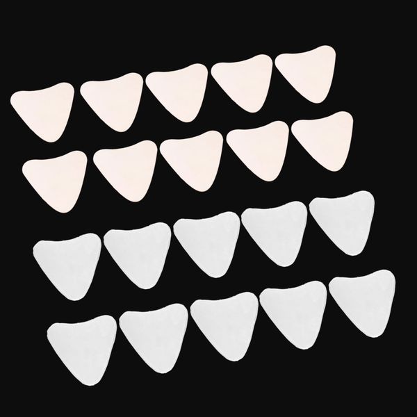 

20 pieces anti-wrinkle chest silicone reusable pads triangular for women