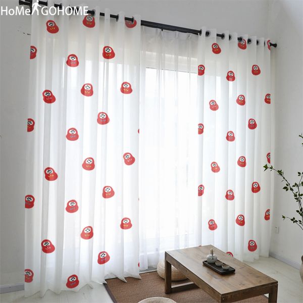 

white voile tulle sheer curtains for living room double bedroom balcony window door home kitchen cute baby christmas decoration