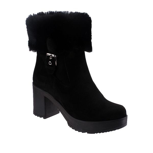 

john may ck women's dinghy sa-4134 201f suede, Black