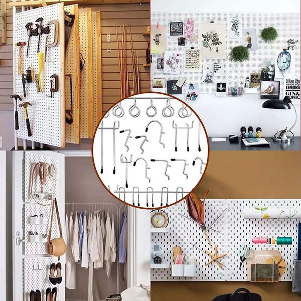 

new pegboard hooks assortment pegboard hooks 62pcs organizer assortment storage tools set with metal and 30 pcs peg locks