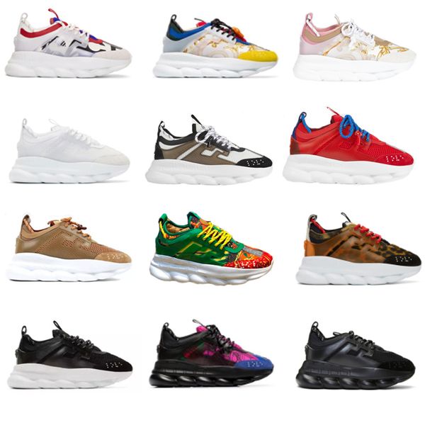 

Цепная реакция sneakes дизайнер кроссовки мужские женщины спортивная обувь кожа Пов