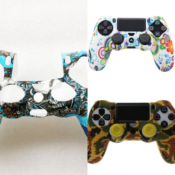 

glkqh replacement smooth soft housing shell for jds playstation jdm-040 dualshock 4 040 pro ps4 4 v2 controller faceplate back case