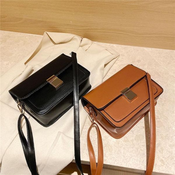 

crossbody bag for women fashion ladies solid color large capacity leather shoulder bag crossbody pu torebki damskie #38