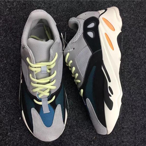

Original 2018 700 Kanye West Wave Runner 700 Mens Women Authentic 700 V2 Static Mauve Triple White EF2829 Outdoor Sneakers Shoes size 5-13