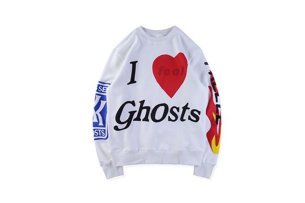 

KANYE WEST Album Europe and America Hoodies Youth Popular Cotton Sweater Loose Casual Letter Printing Sweater 2 Colors