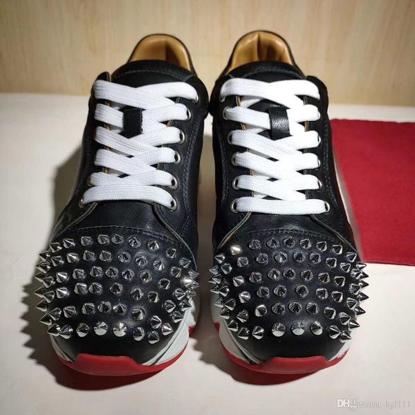 

new autumn and winter rivets handsome men's shoes low to help with rivets europe and the united states leather casual couple shoes