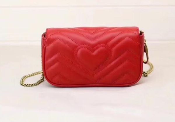 

fashion love heart v wave pattern satchel designer shoulder bag chain handbag luxury crossbody purse lady tote bags