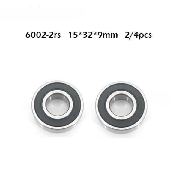 

2/4pcs 6002 6002rs 6002rs 6002-2rs 6002-2rs rs deep groove ball bearings 15 x 32 x 9mm high quality