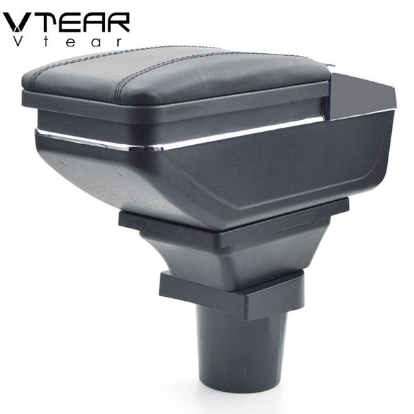 

vtear for vw up armrest box central store content box products interior armrest storage car-styling accessories parts 2009-2018