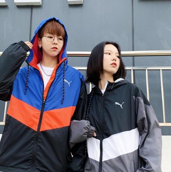 

puma мода животных печати мужские дизайнерские куртки новая весна спорт ветровка для женщин мужчины прилив хип-хоп пара jackets6hoc, Black;brown