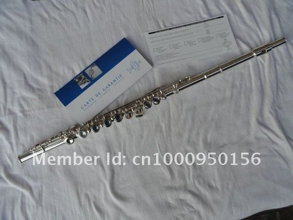 Buffet crampon the cie aparis bc 6010 16 buraco fechar flauta c ajusta instrumento flauta cupronickel prata banhado a flauta com caso