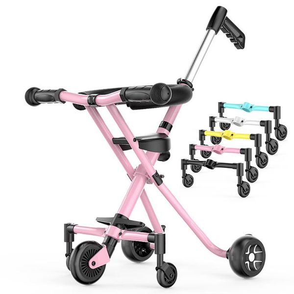 

infant stroller folding auxiliary wheel ultra-light portable thickened anti-rollover detachable baby carriage accessories rueda