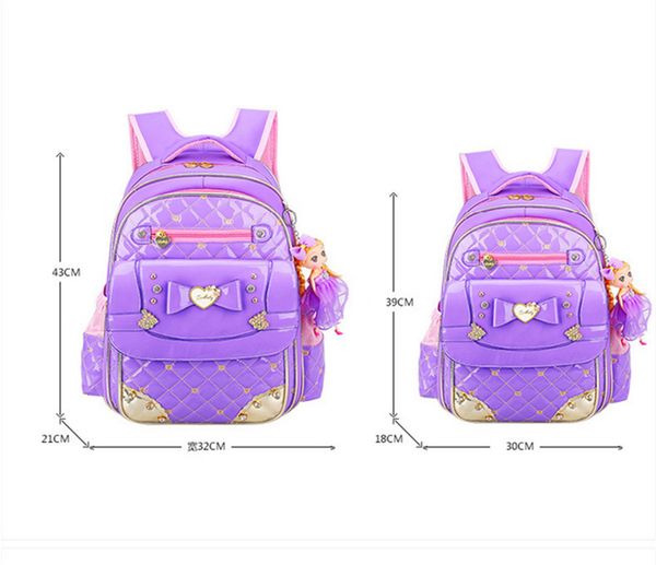 

симпатичные принцесса водонепроницаемый дети школьные сумки для девочек мультфильм рюкзак девушка школьный дети книга сумка mochilas mx20032