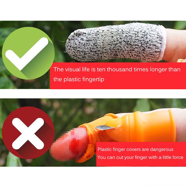 

agricultural picking pepper separator garden gloves garden thumb knife iron nails finger knife beans picking vegetables picker