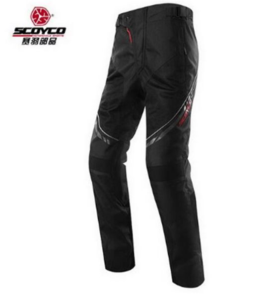 

scoyco p027-2 motorcycle racing pants with 4 protective pads pantalon moto motocross man pants sport trousers motorbike jeans