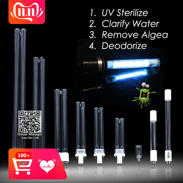 

sunsun aquarium uv lamp, uv lamp ultraviolet filter water cleaner, sterilizer's lamp 3w/5w/7w/9w/10w/13w light for sunsun