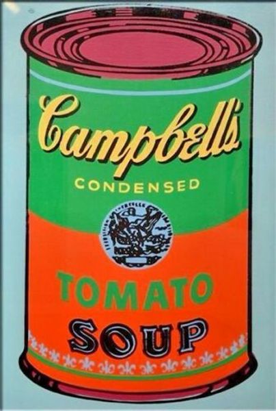 

andy warhol oil painting on canvas pop art campbell's tomato soup can home decor wall art multi size