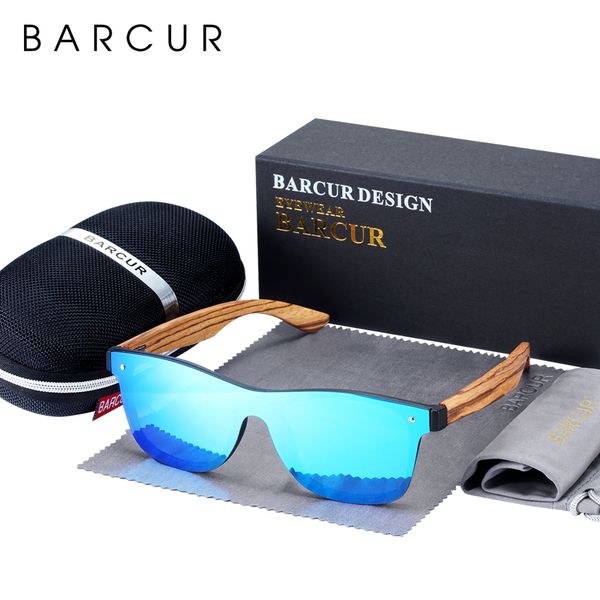 

barcur luxury vintage sun shade men wooden sunglasses uv400 protection fashion square sun glasses women t200103, White;black