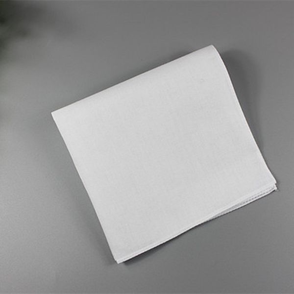 

белые носовые платки 28см чистый белый носовой платок чистый цвет квадратный хлопковый пот полотенце простой платок рождество свадебные аксе, Blue;white