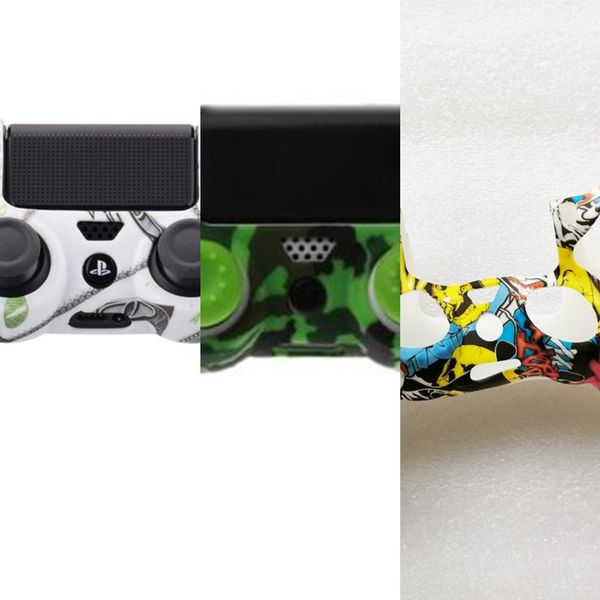 

2kxxu 2020 wireless game controller protective skin case cover soft silicone anti-slip controllerdhl playstation 4 ps4 ps4 for