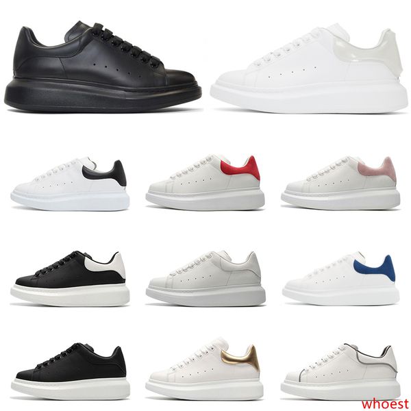 

2020 designer platform sneakers men women fashion luxury shoes chaussures triple black white suede leather mens trainer casual sports shoe