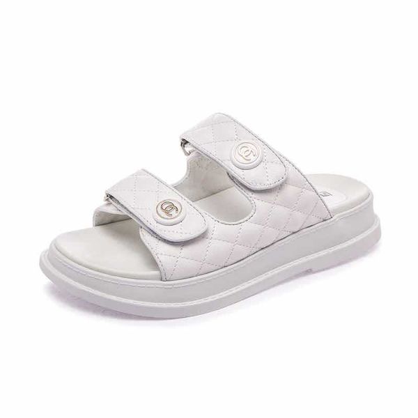 

women flat sandals hollow out ladies hook loop pu vintage woman peep toe casual rome fashion female shoes 2020 summer y200405#323, Black