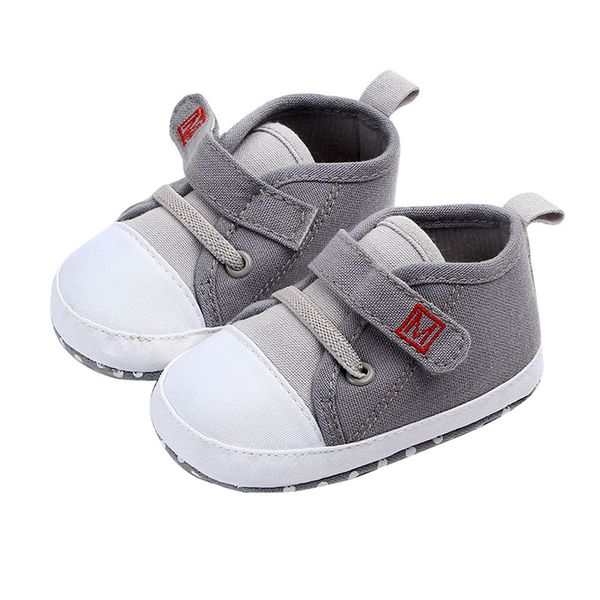 

baby boy shoes cotton solid newborn first walkers soft soled non-slip footwear baby shoes for boys 0-12m new fashion