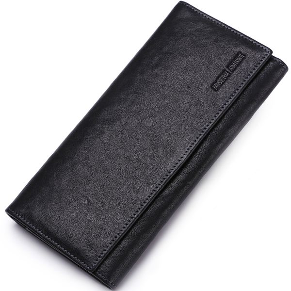 

wholesale ar mani authentic men wallet long genuine leather soft leather wallet men fashion large capacity inside zipper purse card holders, Red;black