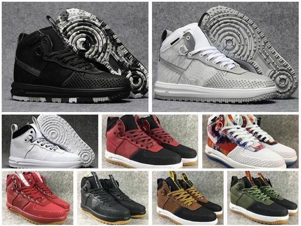 

new real leather lunar ria 1 duckboot men s sneaker high cut skateboard shoes walking outdoor sports shoes jogging a1 shoe1s casual 40-46