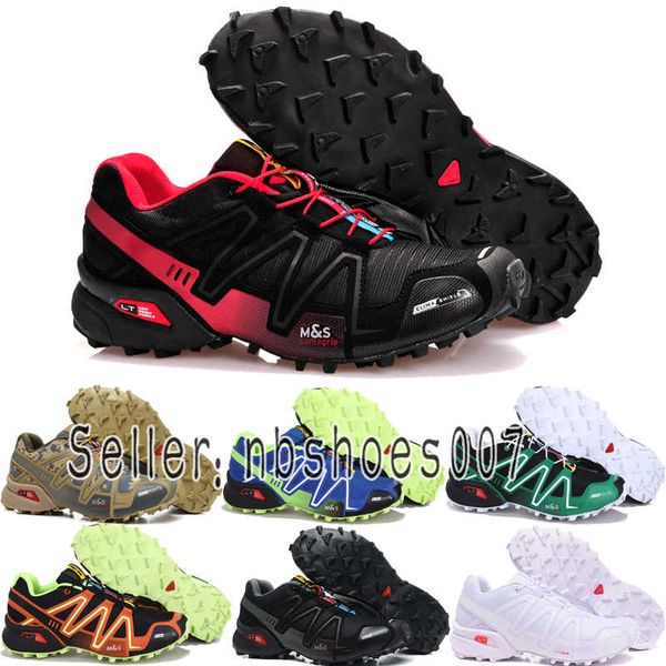 

2019 Solomon Cross 3CS III мужские женские кроссовки zapatos hombre Speed Sport кроссовки мужчины черный
