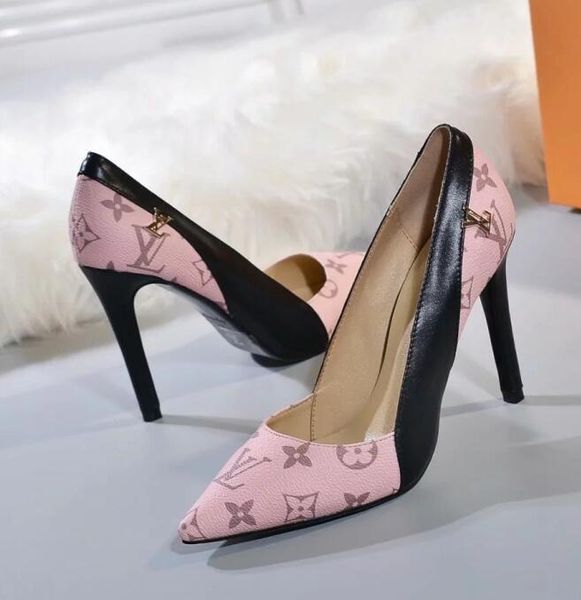 

Новые модные женские туфли на высоких каблуках партии туфли женские туфли повсед