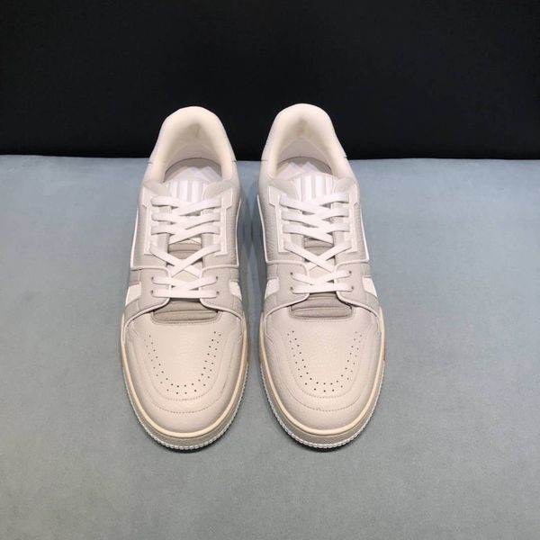 

luxury design shoes triple plate-fome red bottoms genuine leather fashion soft lovers white shoes ing, Black