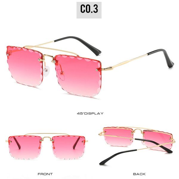 

double beam trimmed square sunglasses leonlion 2019 square large frame sunglasses women double beam gradient sun glasses for men retro kedbd, White;black