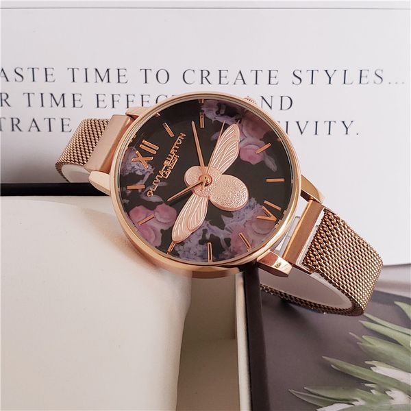 

2019 роскошь часы Марка Известные часы Мода Повседневная Кожа Женские Часы кварцев