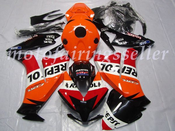 

oem quality new abs full fairings kits fit for honda cbr1000rr (2012 2013 2014 2015 2016) cbr1000rr 12-16 bodywork set red black orange