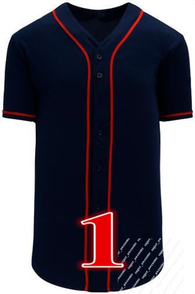 

custom blank jersey 00005, Blue;black