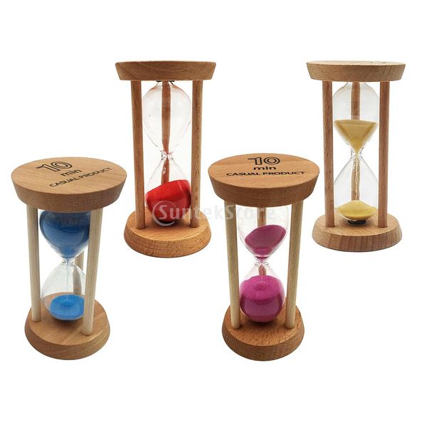 

10 min crystal glass hourglass sand timer clock glass european style home desk decor kids toy xmas gift