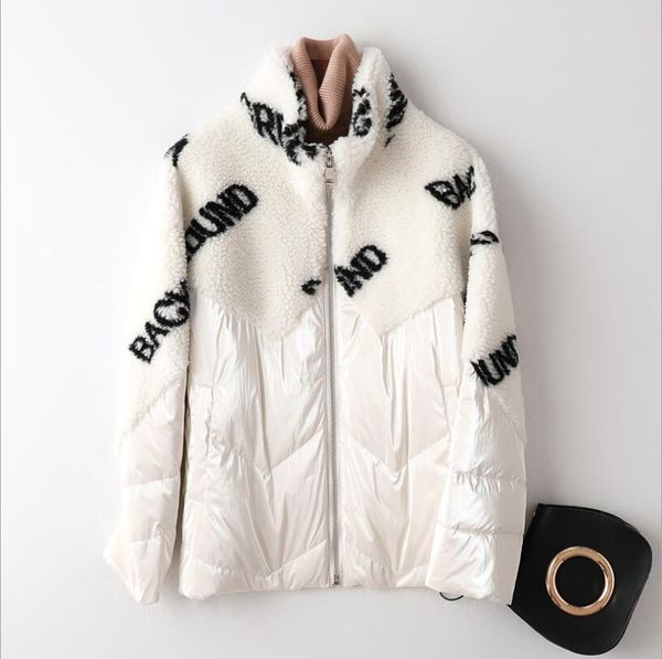 

womens clothing 2019 sheep shear coat short winter new fashion casual faux fur coat student campus style fur, Black