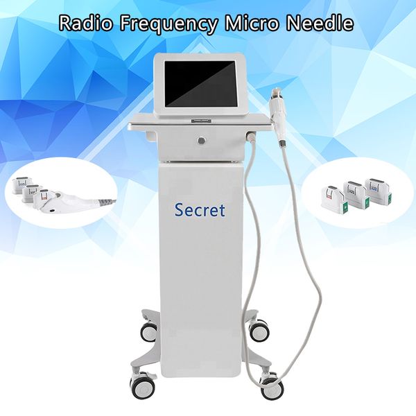 

salon spa use rf micro needle radio frequency face lift treatment device wrinkle acne removal skin care fractional rf microneedle machine