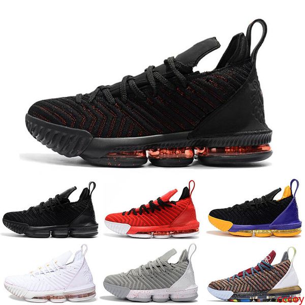 

popular designer mens 16 mens basketball shoes what the triple black fresh bred lakers red mens athletic sports sneaker 7-12 on sale