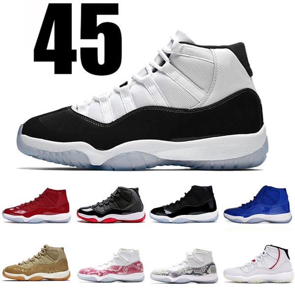 

concord 11 mens jumpman 11s xi basketball shoes olive lux snakeskin pink space jam cool grey retro win like women designer sport trainers