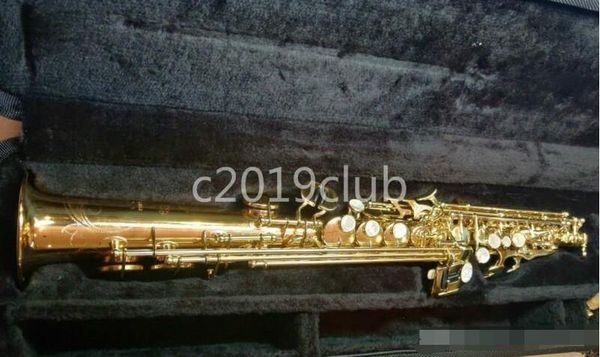 

yanagisawa w020 soprano saxophone musical instrument b flat brass gold lacquer new arrival saxophone with accessories3823141
