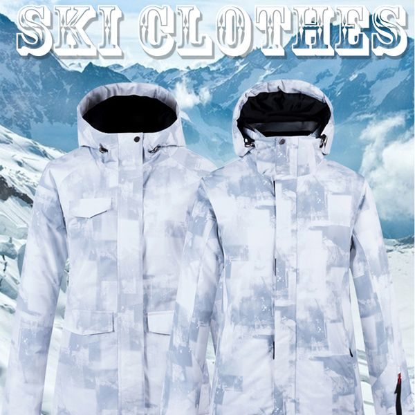 Hot Womens Outdoor winter ski Jacket Warm Waterproof Coat snowboard Clothes