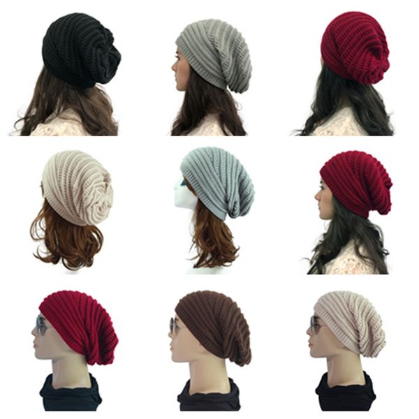 

elastic designer hat knitted beanie hat soft woman warm travel crochet cap casual men winter home outdoor ski hat t2c5089