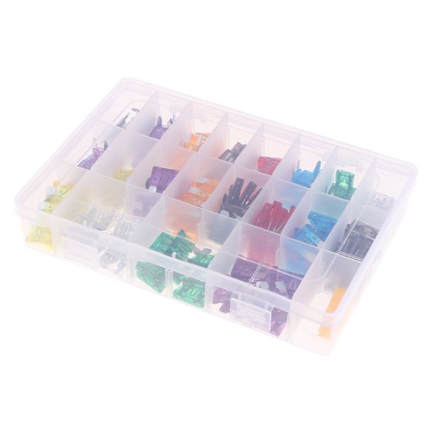 

220pcs combination automotive blade fuse set 2a3a5a7.5a10a15a20a25a30a35a
