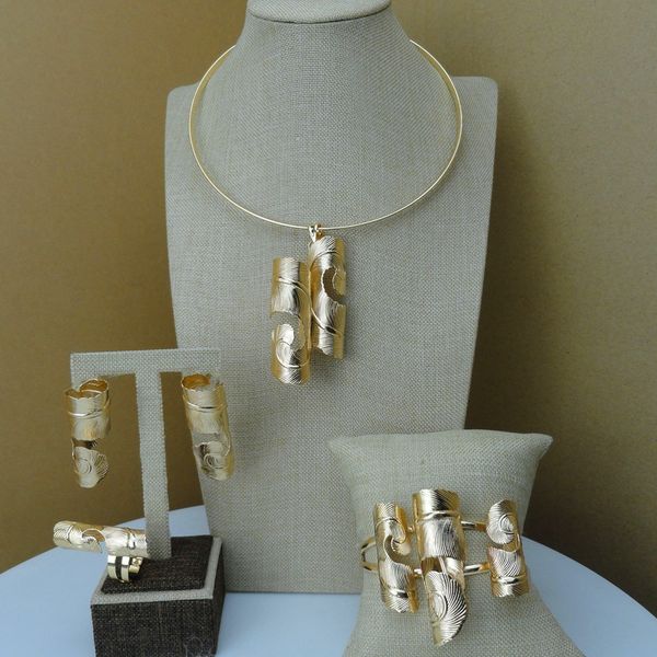 

yuminglai unique design african fashion jewelry sets dubai costume jewelry fhk7225, Silver