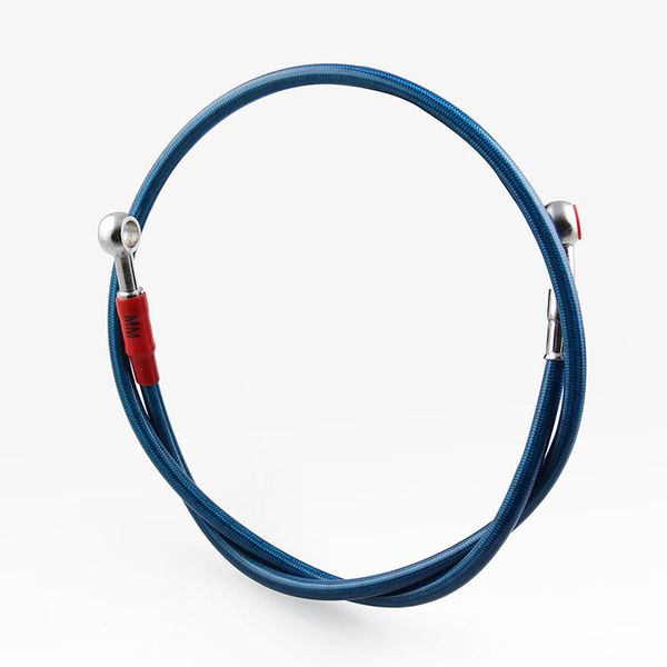 

96cm motorcycle brake oil hose tube line fitting stainless steel braided