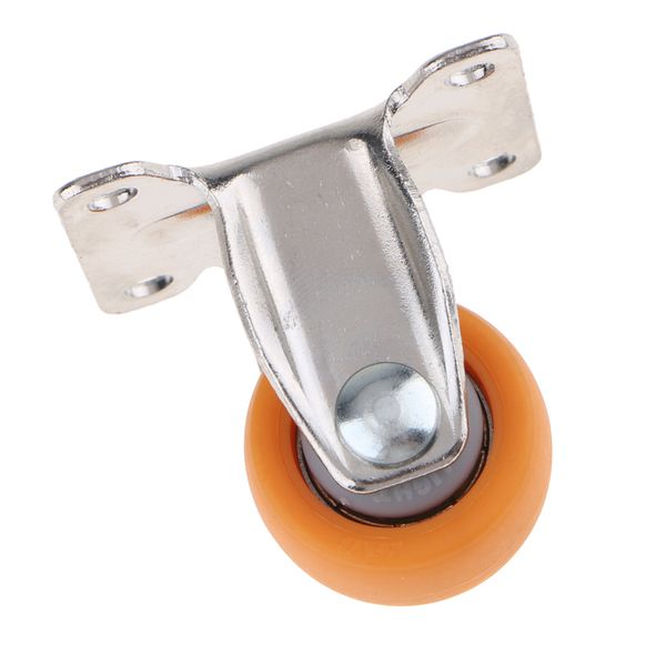 

heavy duty plate fixed castor nylon wheels trolley furniture caster