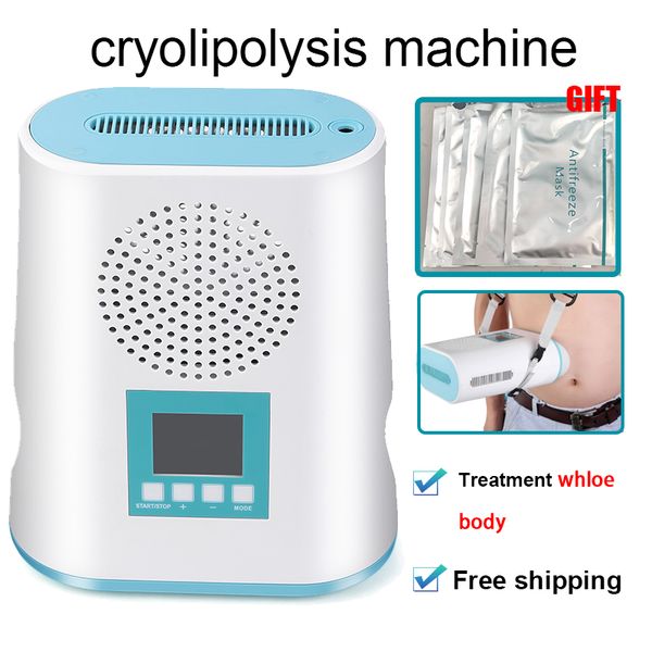 

2020 new cryotherapy fat e vacuum cryolipolysis cool traetment weight loss safety cryotherapy fat e machine for body shape